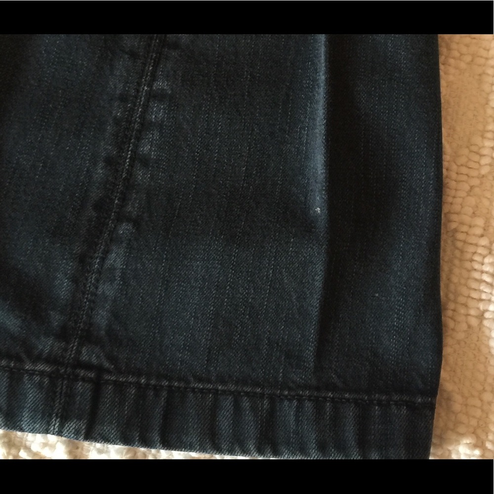 FREE PEOPLE Zip to It Denim Mini Skirt - Picture 8 of 8